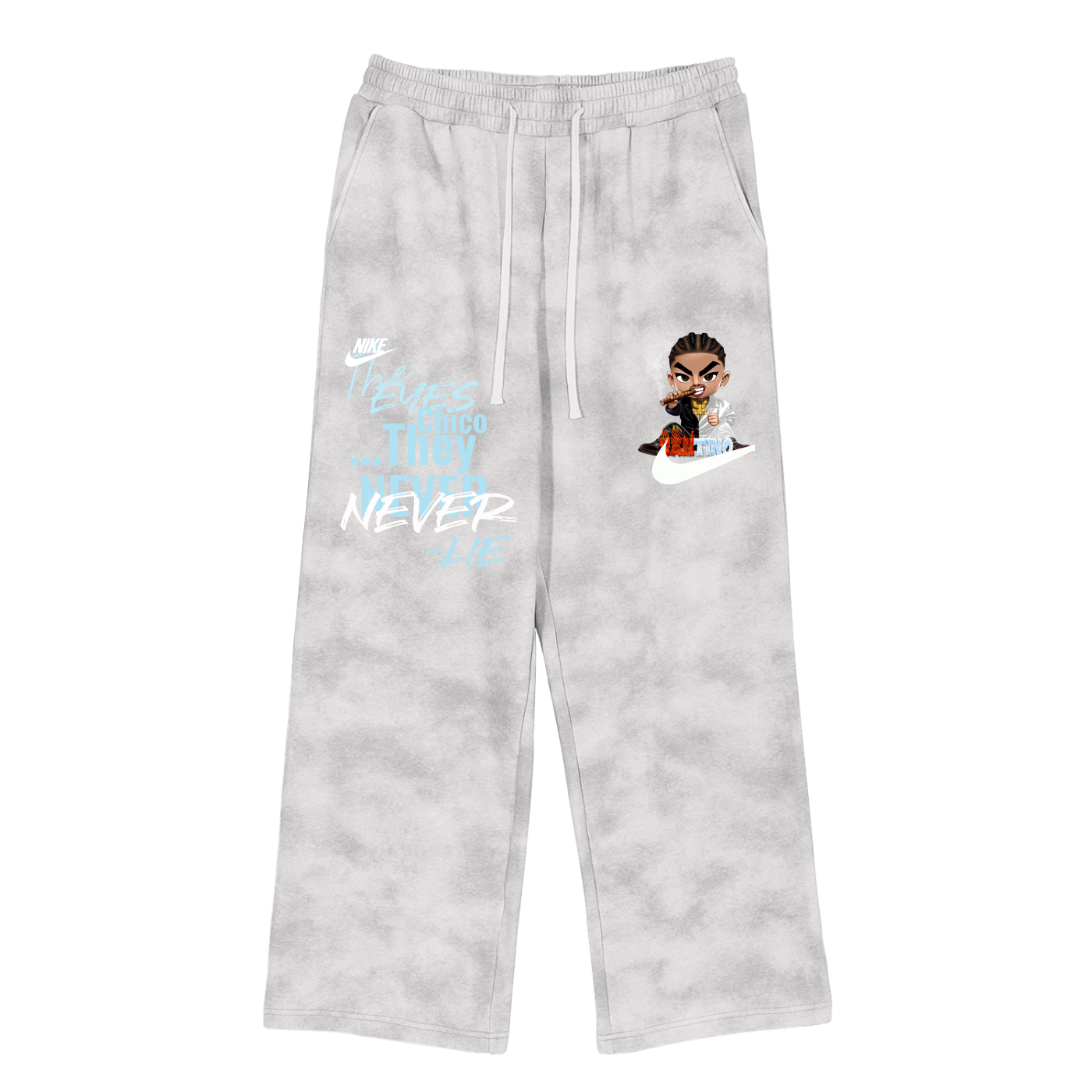 Ssaint x Nike (limited edition) Dirty Washed Fleece Sweatpants