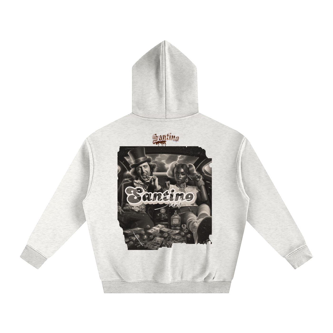 Ssaint - “wonkas chosen 🍫”Oversize Fleeced Hoodie