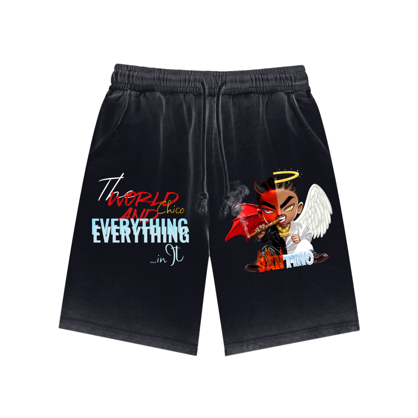Ssaint - vol1 collection Reverse Dyed Sweatshorts (collectible)