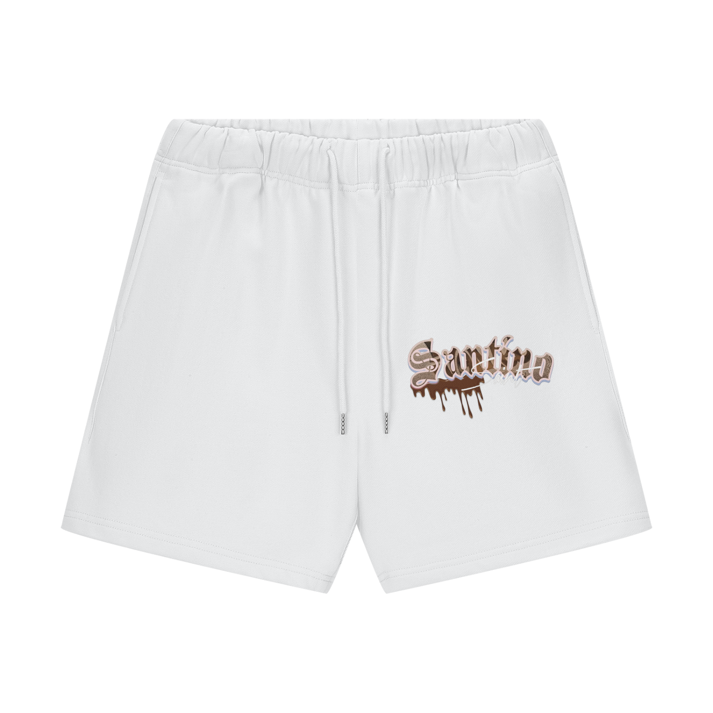Ssaint - “Golden ticket” Streetwear unisex Heavyweight  Shorts