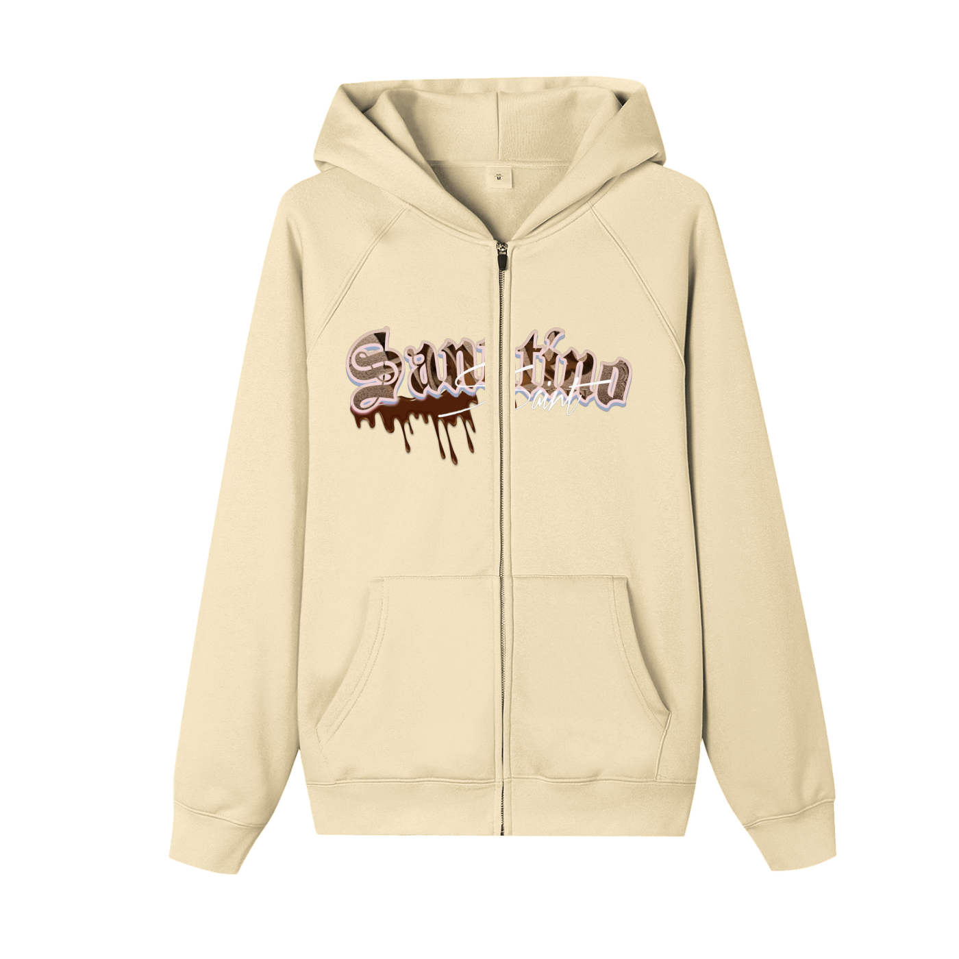 Ssaint - “Golden ticket” Essential Zip-up Hoodie