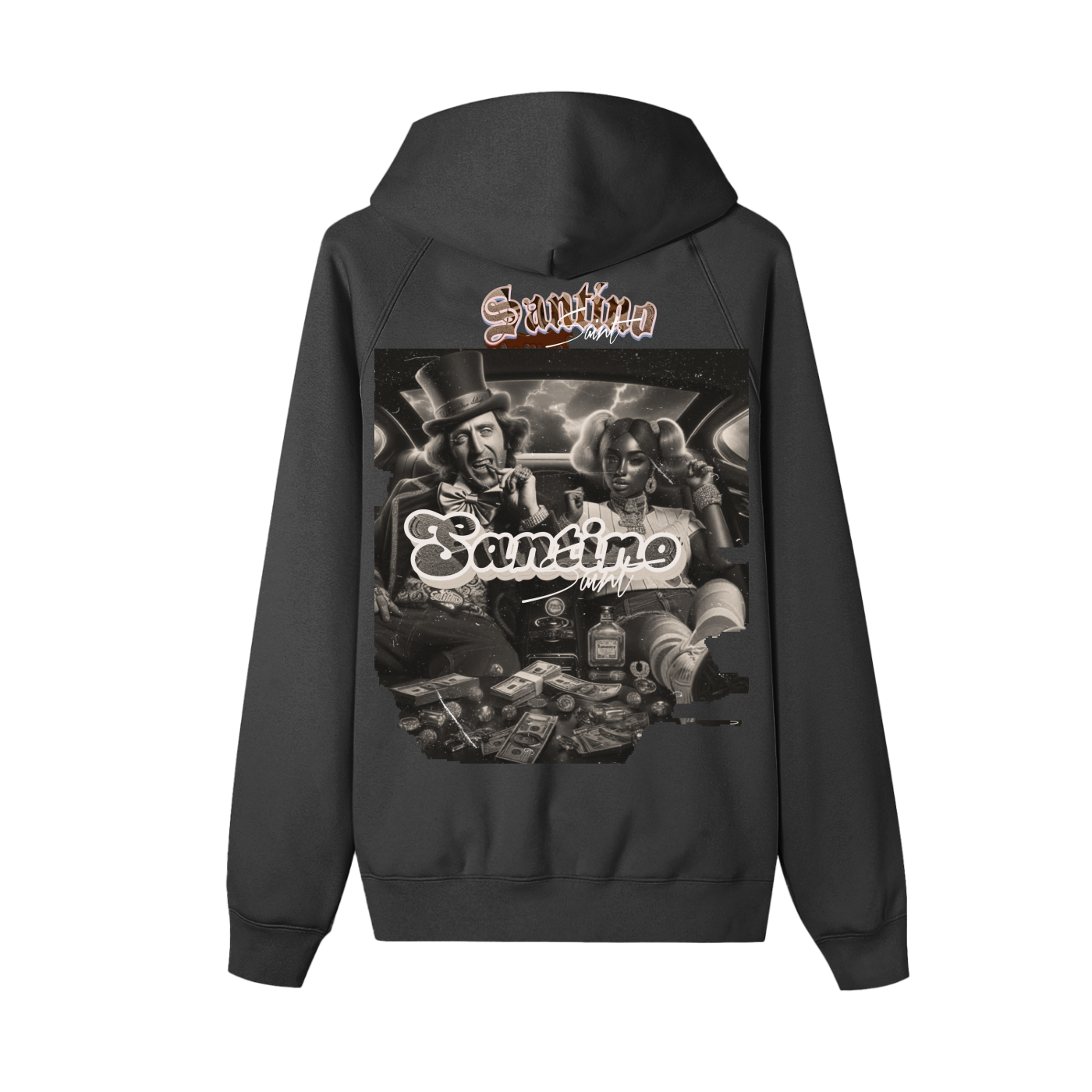 Ssaint - “Golden ticket” Essential Zip-up Hoodie