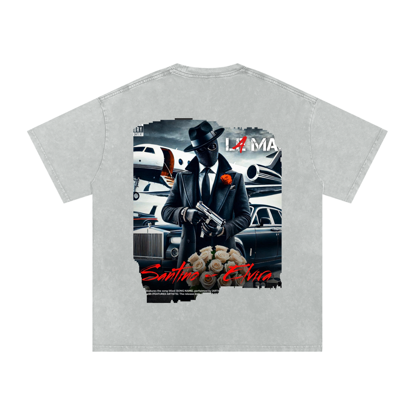 Ssaint - vol1 collection Acid Wash Oversize T-Shirt - (collectible)
