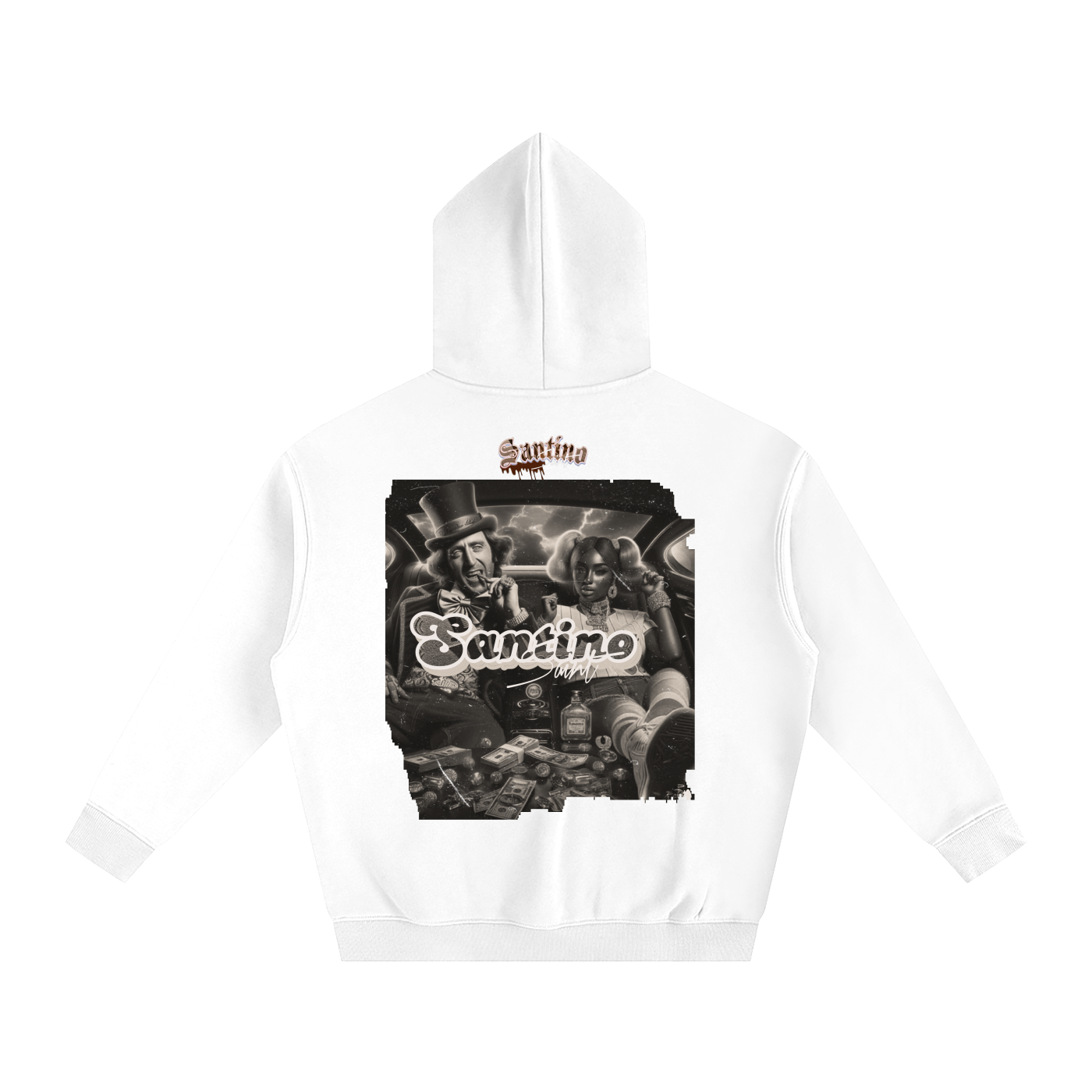 Ssaint - “wonkas chosen 🍫”Oversize Fleeced Hoodie