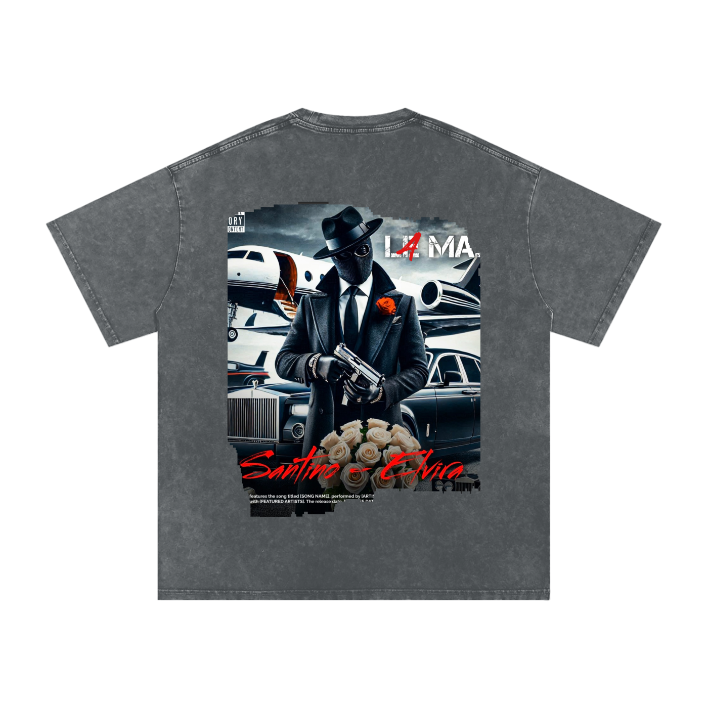 Ssaint - vol1 collection Acid Wash Oversize T-Shirt - (collectible)