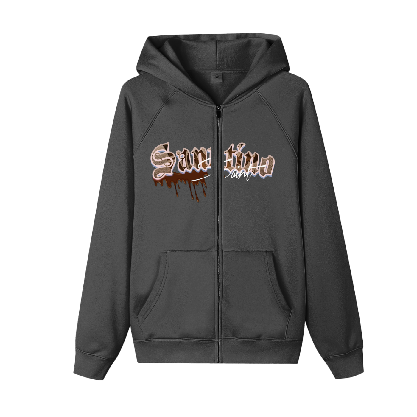Ssaint - “Golden ticket” Essential Zip-up Hoodie