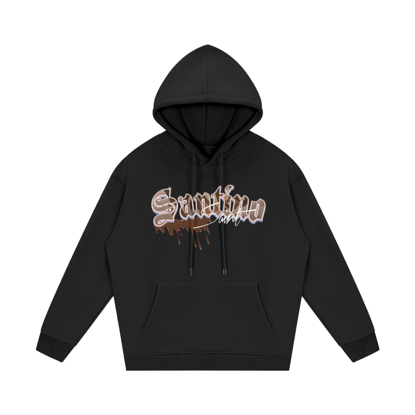 Ssaint - “ Golden ticket” Streetwear Unisex Fleece Hoodie