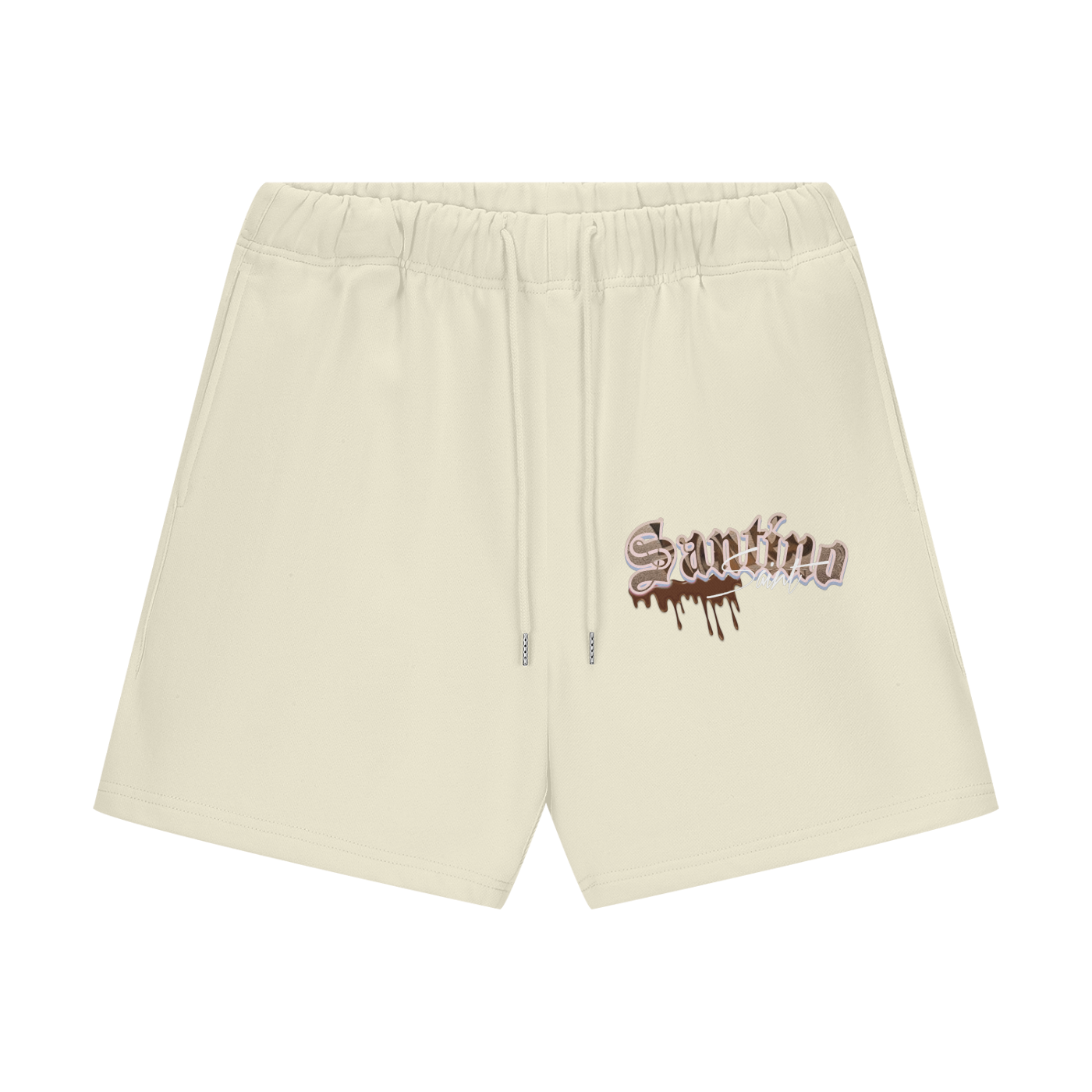 Ssaint - “Golden ticket” Streetwear unisex Heavyweight  Shorts