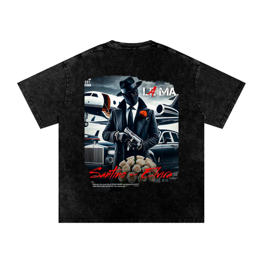 Ssaint - vol1 collection Acid Wash Oversize T-Shirt - (collectible)