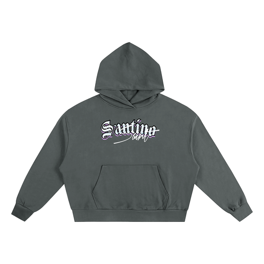 Ssaint - (God will tell you bout me) Boxy Oversized Hoodie