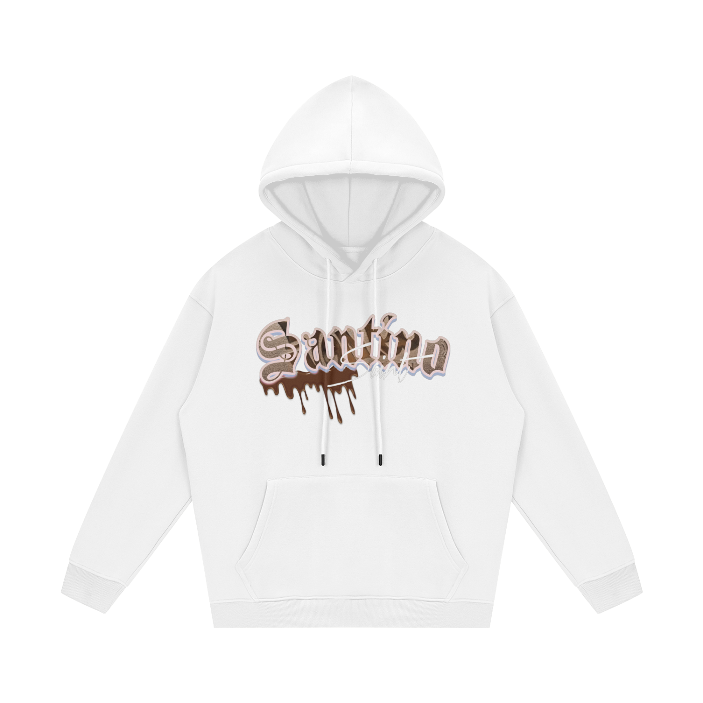 Ssaint - “ Golden ticket” Streetwear Unisex Fleece Hoodie