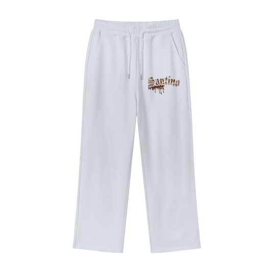 Ssaint- “Golden ticket” Fleece Straight Wide Leg Jogger