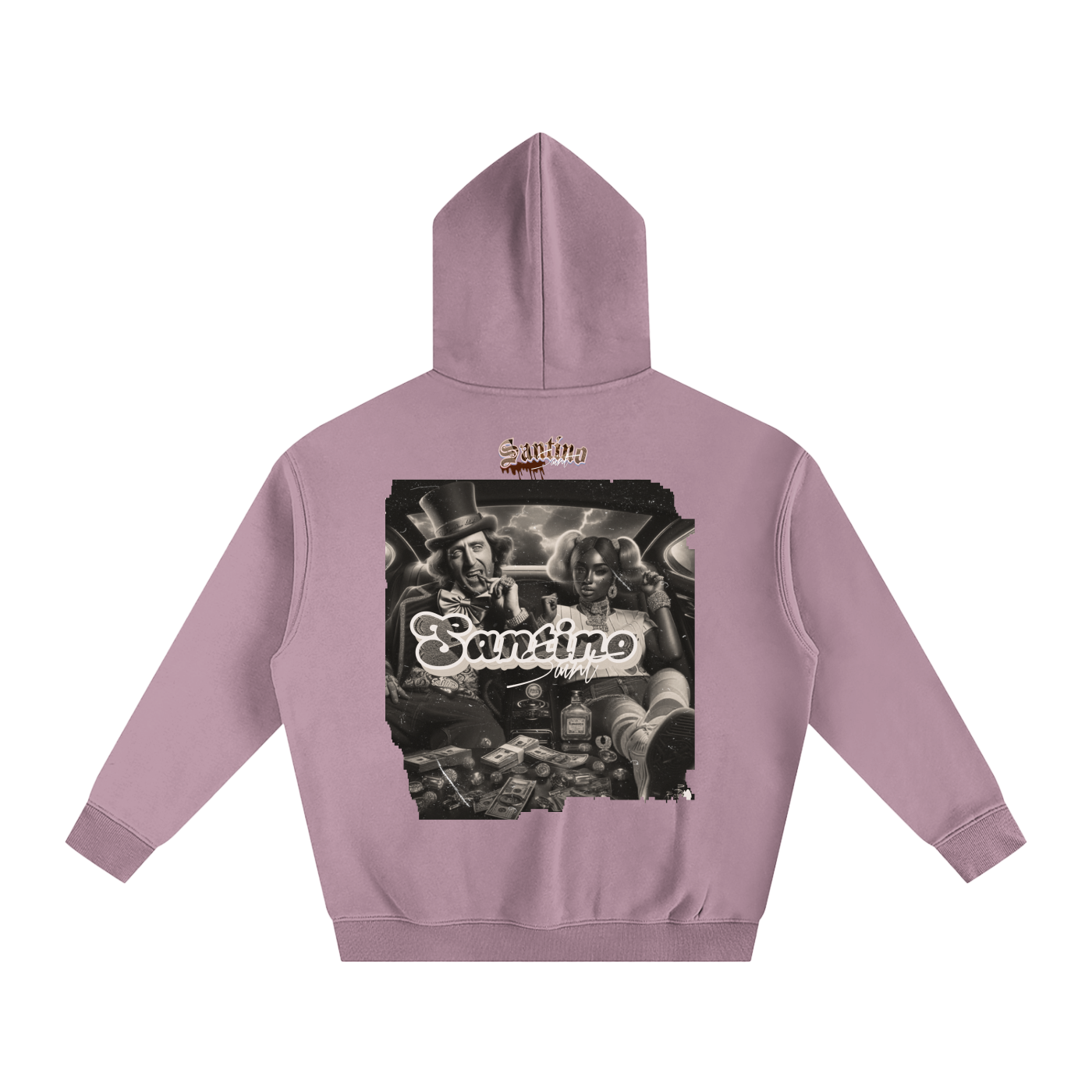 Ssaint - “wonkas chosen 🍫”Oversize Fleeced Hoodie