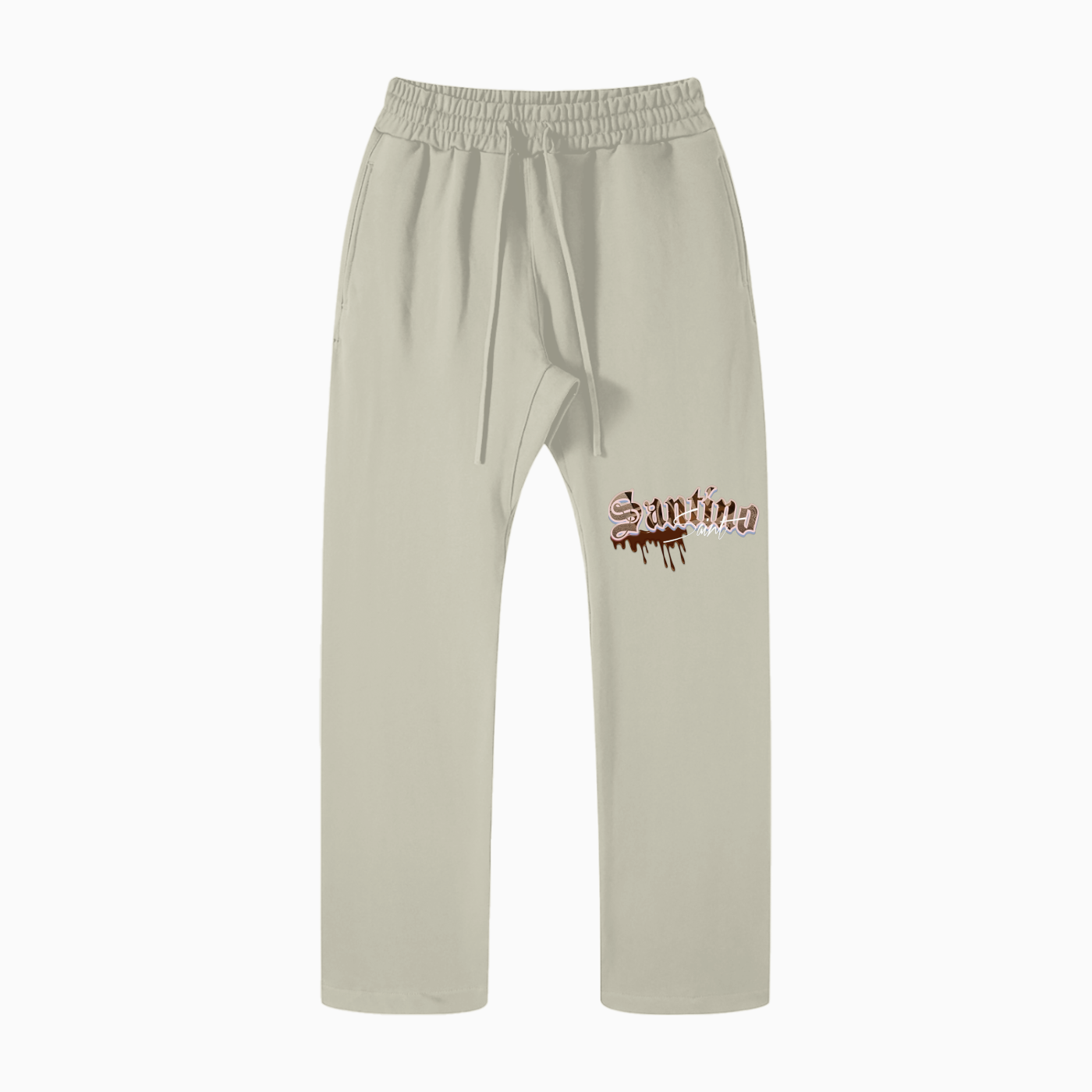 Ssaint - “Golden ticket” Solid Color Straight Leg Pants -