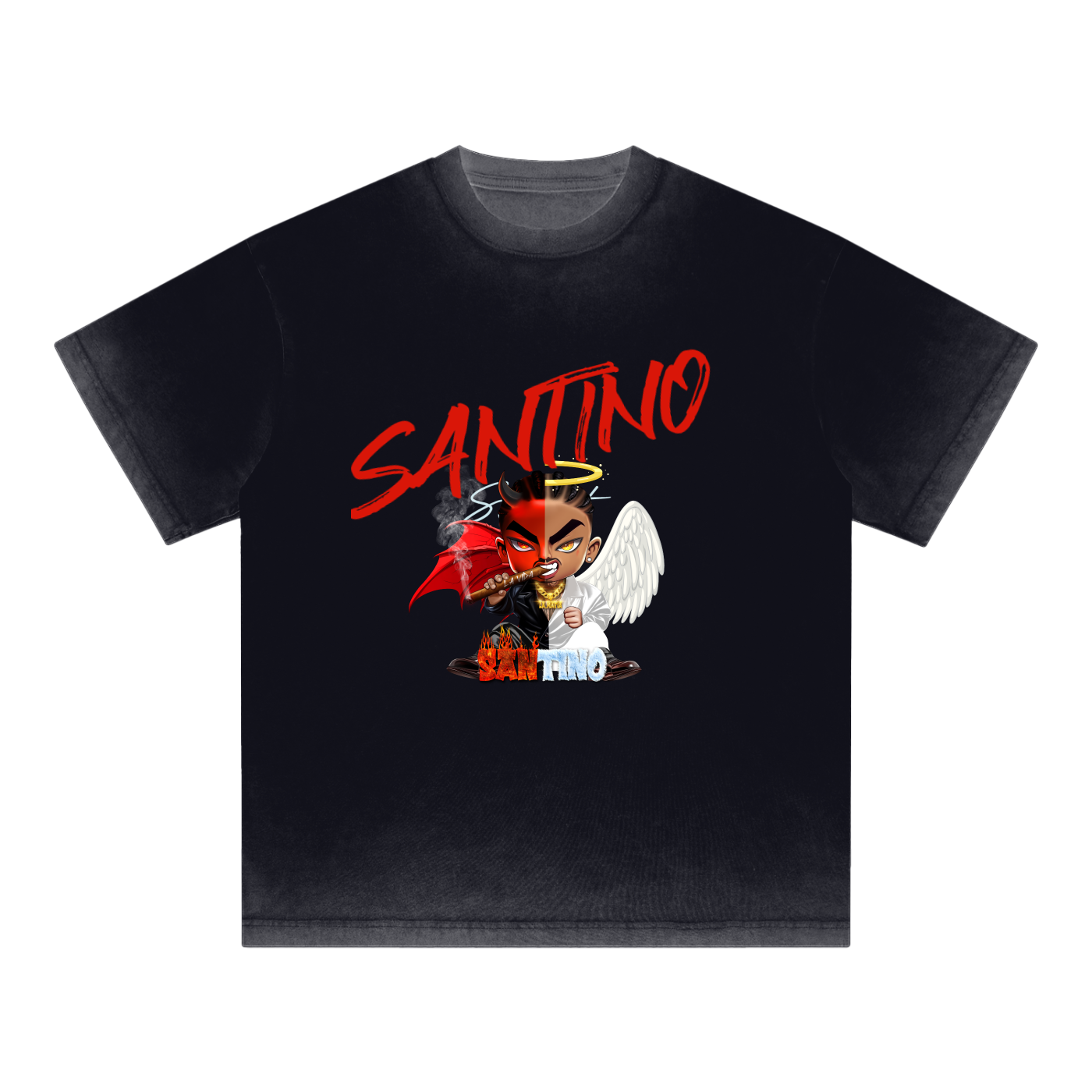 Ssaint - vol1collection Reverse Dyed T-shirt (collectible)