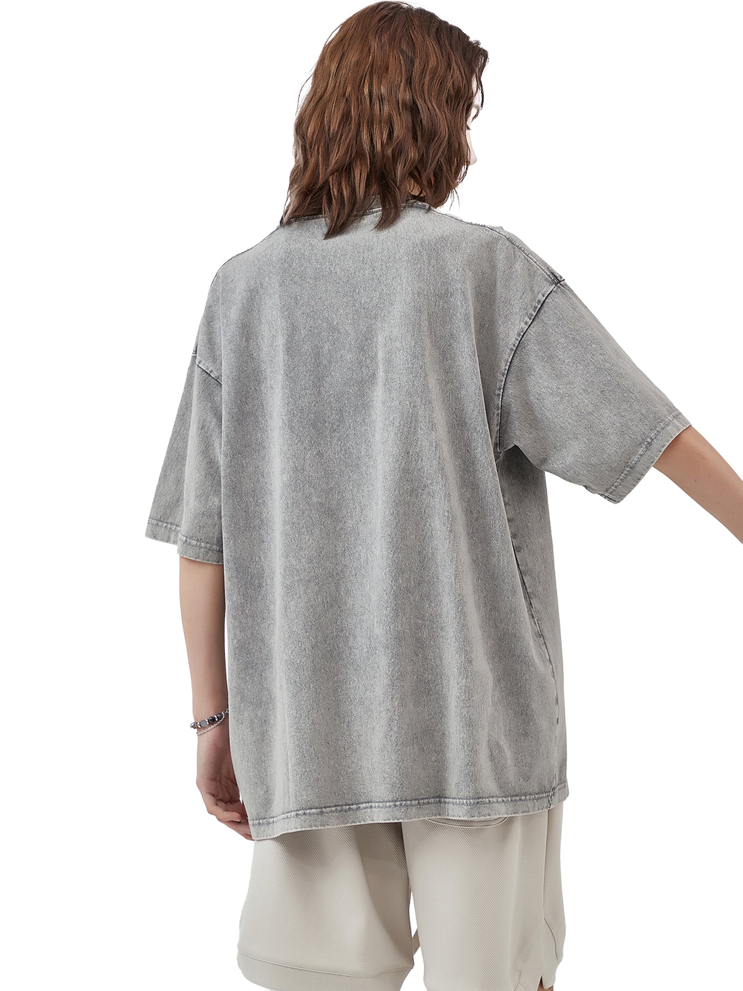 Vintage “Ghetto love” Acid Wash Oversize T-Shirt -