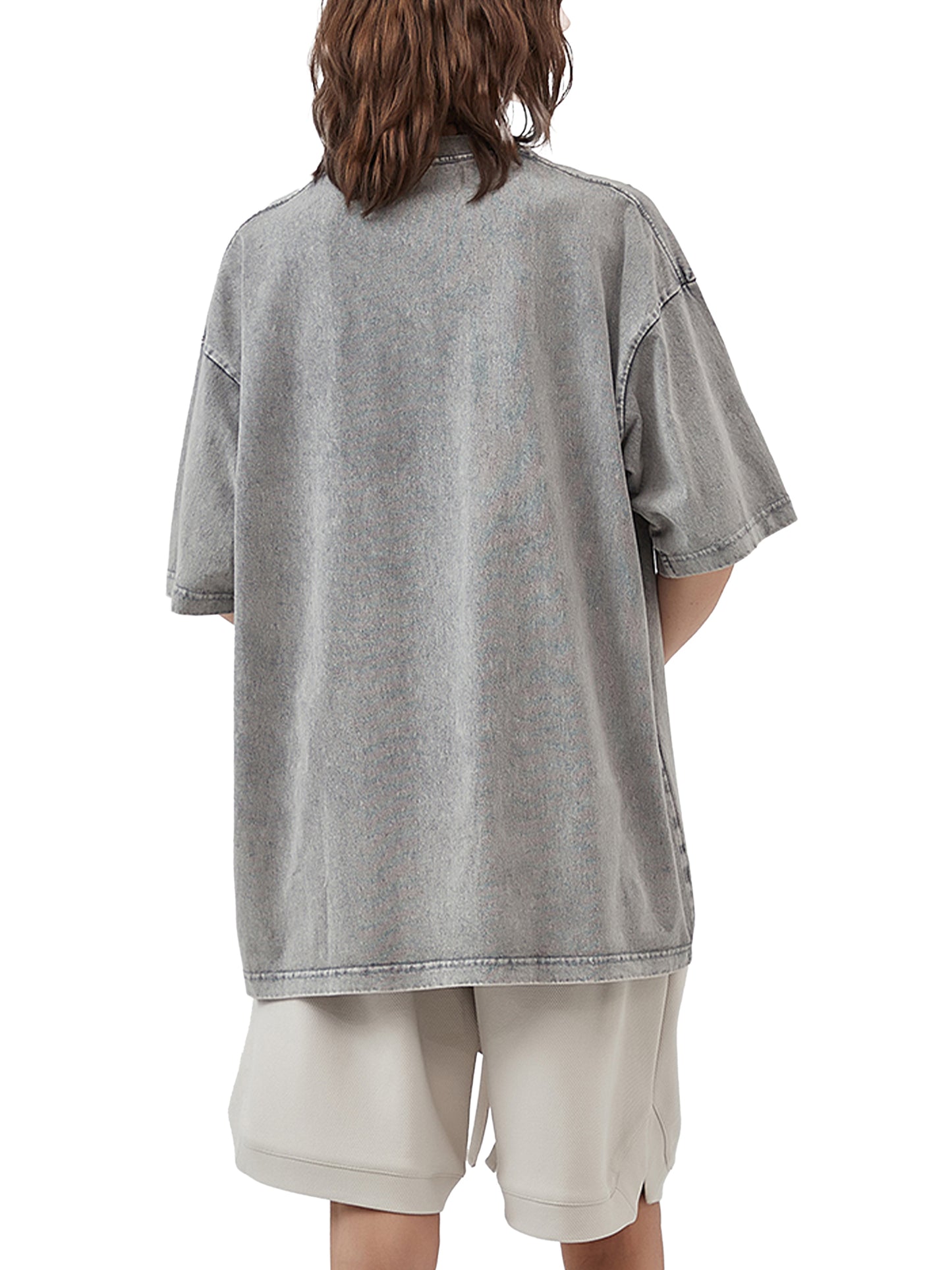 Vintage “Ghetto love” Acid Wash Oversize T-Shirt -