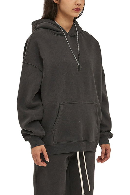 Ssaint - Oversize Fleeced Hoodie