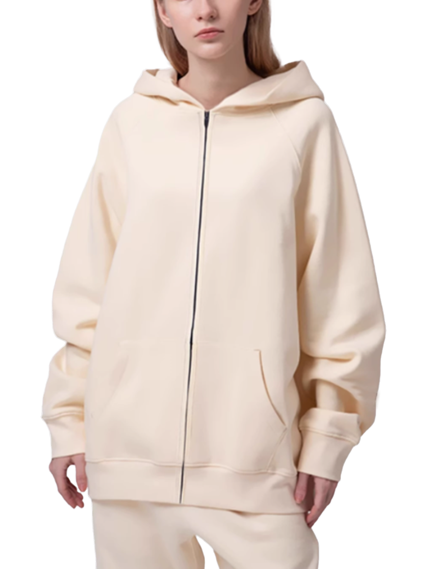 Ssaint - “Golden ticket” Essential Zip-up Hoodie